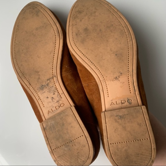 Aldo Leather & Suede Loafers Size 5 - Picture 6 of 8